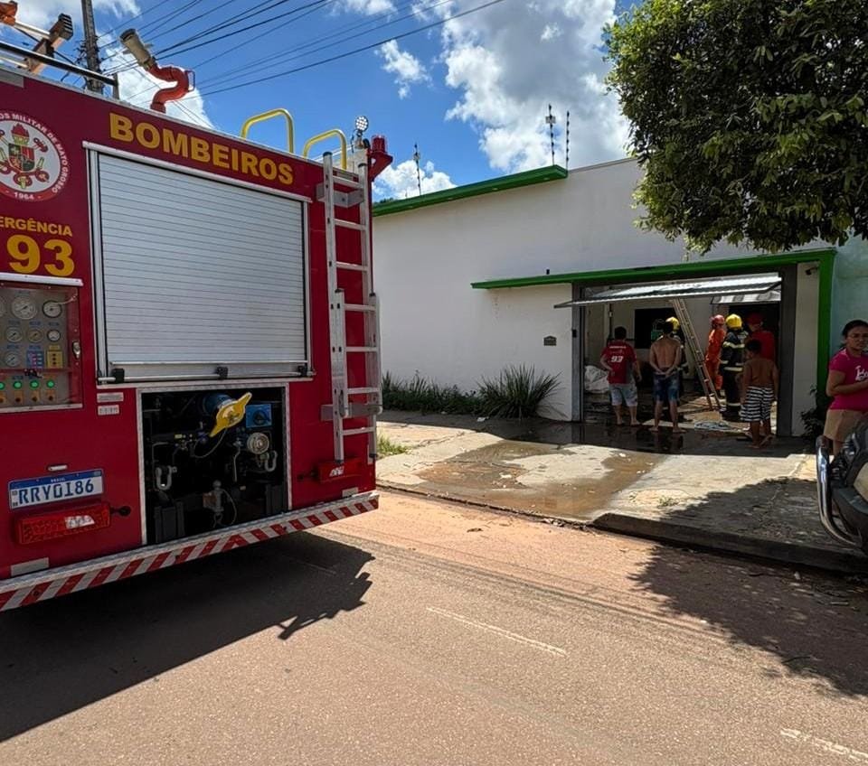 Usina fotovoltaica tem princípio de incêndio e Corpo de Bombeiros é acionado