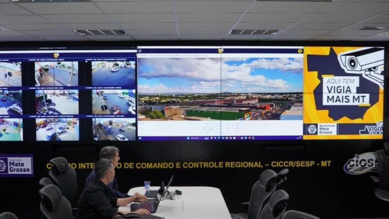 Vigia Mais MT soma 2.760 câmeras e auxilia policiais a recuperar 107 veículos