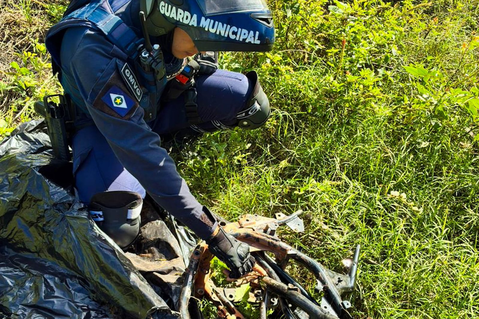 Guarda Municipal descobre desmanche clandestino com motos furtadas em VG
