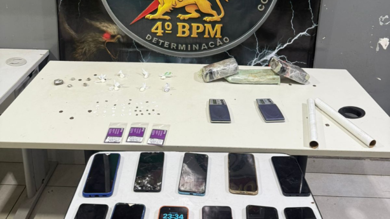PM prende dois homens por estelionato e tráfico de drogas em Várzea Grande
