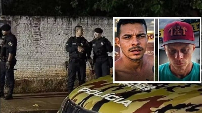 Dupla de traficantes ameaça policiais e morre durante troca de tiros em boca de fumo