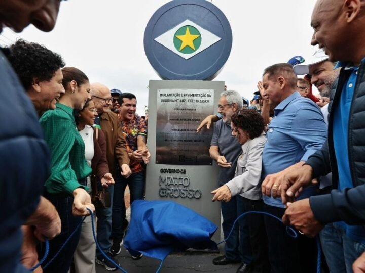 Governo inaugura ligação da Grande Morada da Serra até Ponte de Ferro e Coxipó do Ouro