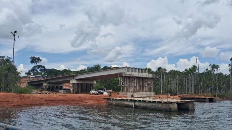 Mato Grosso constrói nova ponte de 560 metros sobre Rio Teles Pires em Itaúba