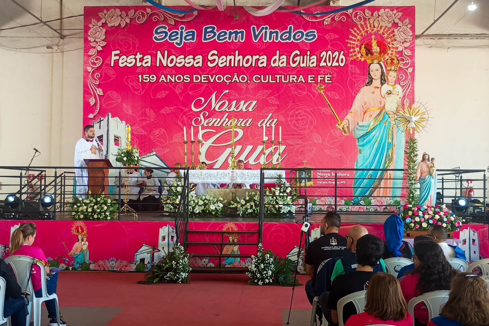 Várzea Grande entra no mês de aniversário com tradição e fé na Festa de Nossa Senhora da Guia