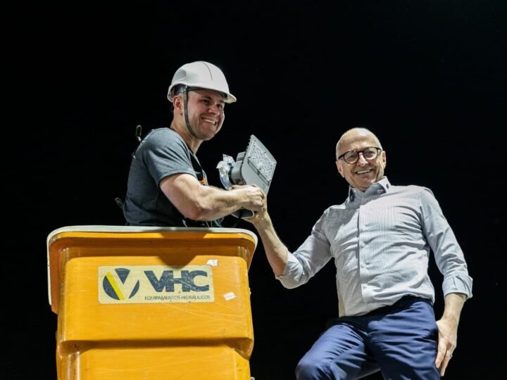 Prefeito e governador lançam projeto para iluminar Cuiabá com 100% de lâmpadas de LED