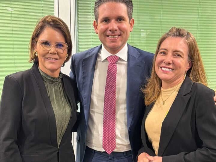 Prefeita de VG busca recursos com presidente da Câmara Federal e deputados de MT