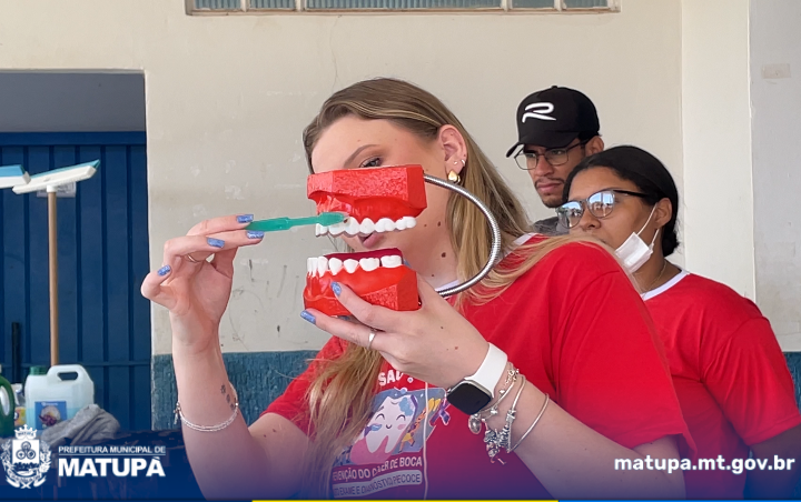 Programa Saúde na Escola fortalece cuidados com a saúde bucal em Matupá