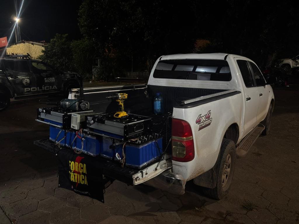 PM prende homem e recupera R$ 50 mil em baterias de lítio furtadas em Várzea Grande