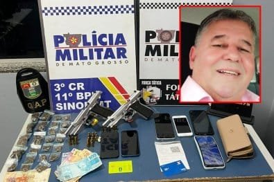 PM prende nove criminosos suspeitos de latrocínio contra idoso e confisca drogas