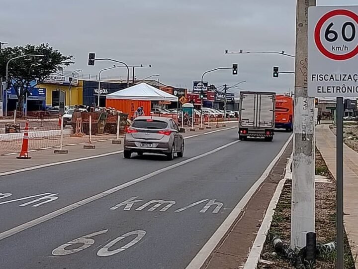 Novos radares começam a operar nas avenidas da FEB e Mário Andreazza a partir de sábado