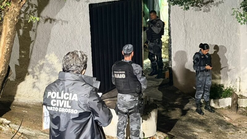 Servidor morre após manter enteada refém e apontar arma para policiais em Cuiabá; vídeo