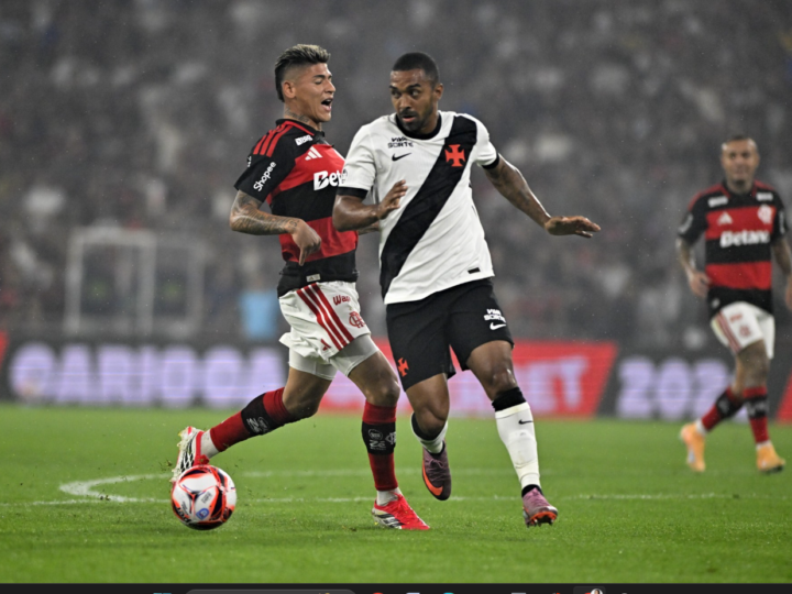 Flamengo e Vasco se enfrentam neste domingo (3); veja horário e escalações