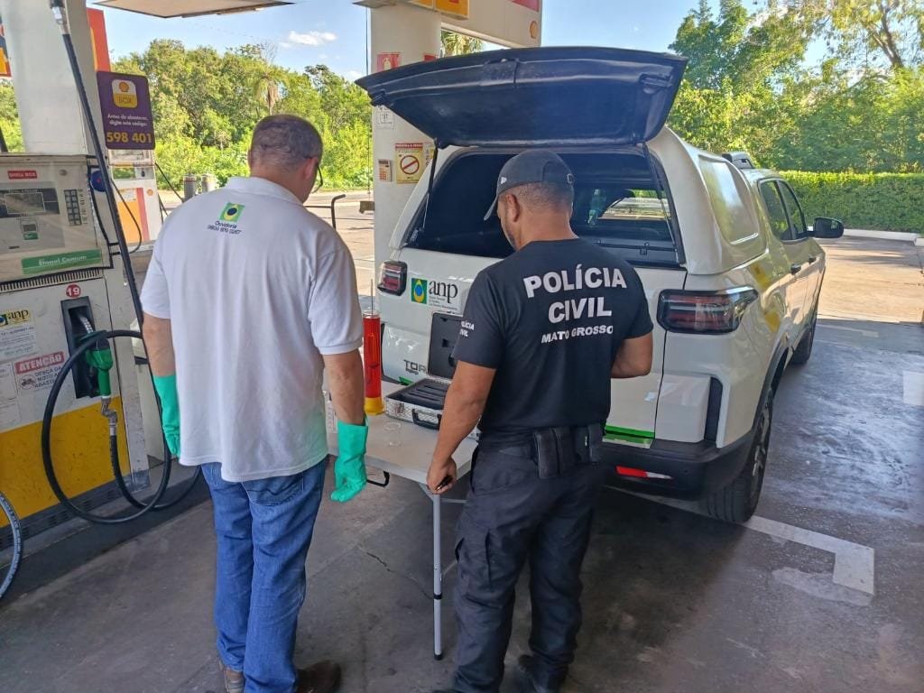 Postos são alvos de operação por abusos no comércio de combustíveis na Grande Cuiabá