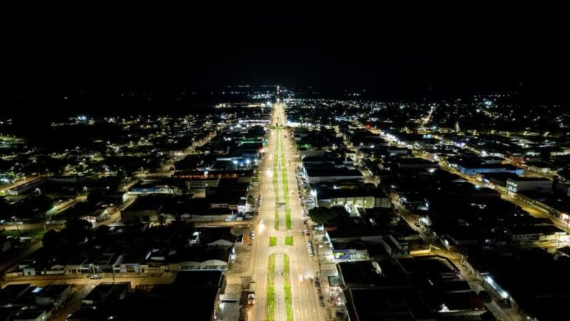 MT Iluminado chega a 350 mil luminárias de led instaladas em 132 municípios do Estado