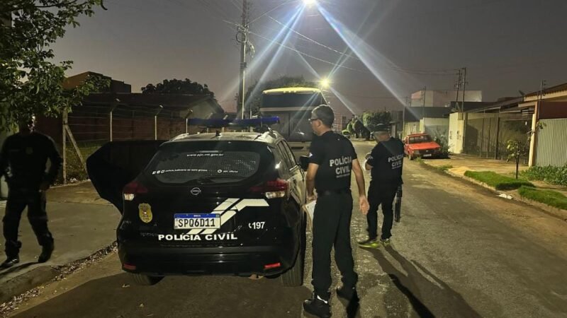 Célula de facção envolvida com tráfico de drogas, extorsão e jogos de azar é alvo da PC