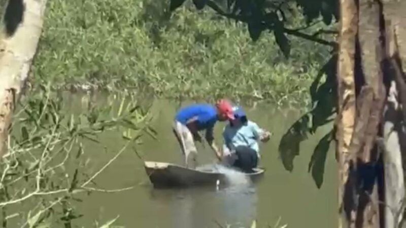 Suspeitos de pesca predatória são presos na região do Engordador em Várzea Grande