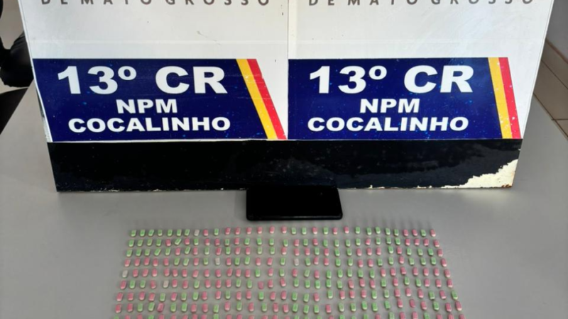 Passageira de ônibus intermunicipal é presa com 465 comprimidos de ecstasy