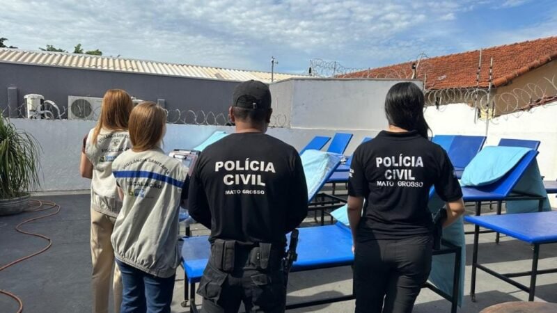 Polícia Civil mira clínica de bronzeamento em bairro nobre de Cuiabá por filmar mulheres nuas