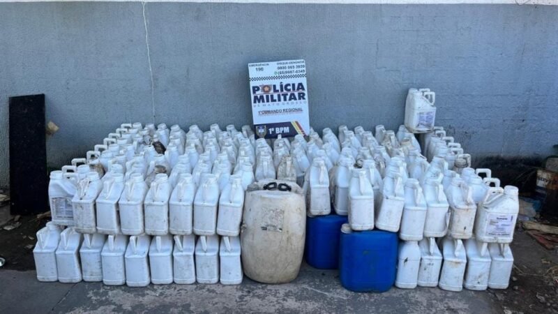 PM prende mulher suspeita de esfaquear namorado e apreende carga de defensivos agrícolas