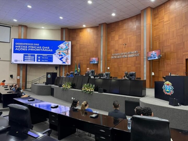 Estado apresenta na Assembleia  avanços de metas nas áreas de saúde, segurança e educação