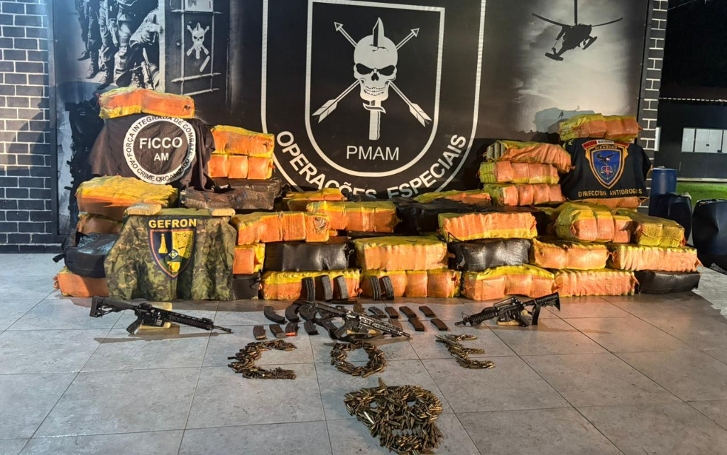 Com apoio do Gefron, operação apreende 2,5 ton. de droga e causa prejuízo de R$ 50 milhões ao crime