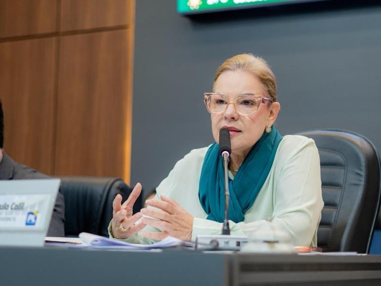 Paula Calil cita “insegurança jurídica” e defende projeto para mudar eleição da Mesa Diretora