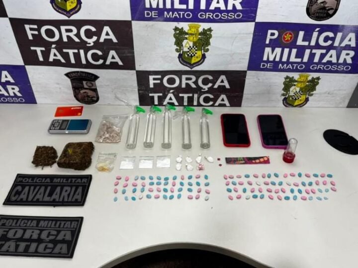 Odor de maconha em residência leva à prisão de traficante com cocaína, pasta base e ecstasy