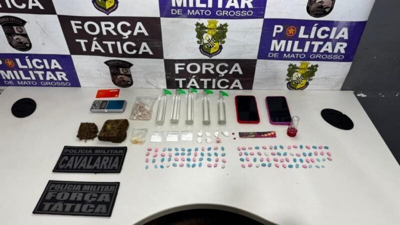 Odor de maconha em residência leva à prisão de traficante com cocaína, pasta base e ecstasy