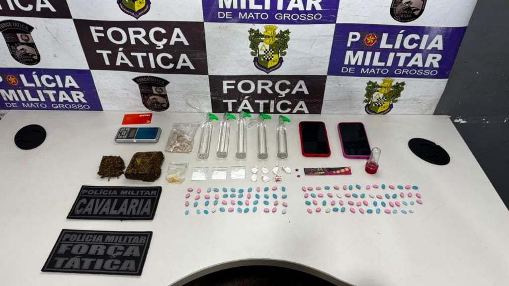 Odor de maconha em residência leva à prisão de traficante com cocaína, pasta base e ecstasy