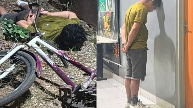 Homem é preso ao ser flagrado se masturbando perto do quarto de crianças em Várzea Grande