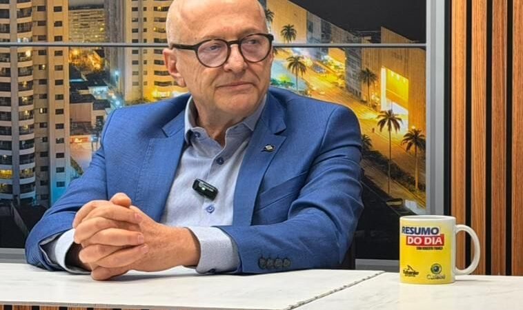 Na TV Cuiabá, Pivetta agradece oportunidade de governar MT: “quero retribuir o que me deu”