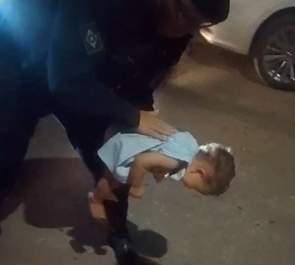Polícia Militar salva bebê vítima de engasgo em bairro de Várzea Grande