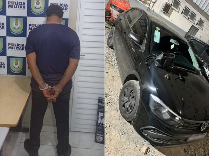 Homem rouba carro no Parque das Águas para quitar dívida com facção e é preso