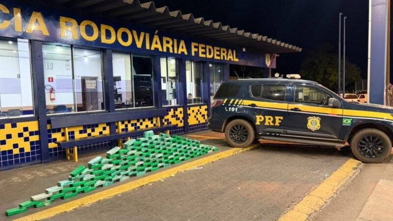 PRF apreende 133 kg de cocaína e comprimidos de anfetamina em caminhão frigorífico em MT