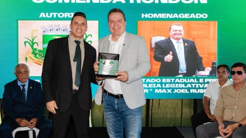 Max recebe Comenda Rondon e reforça compromisso com Memorial em Santo Antônio de Leverger
