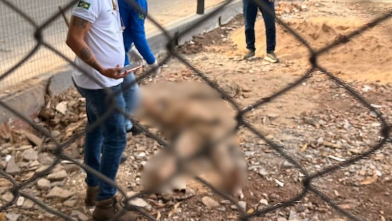 Homem mata colega, enterra corpo em estacionamento e acaba preso em Cuiabá