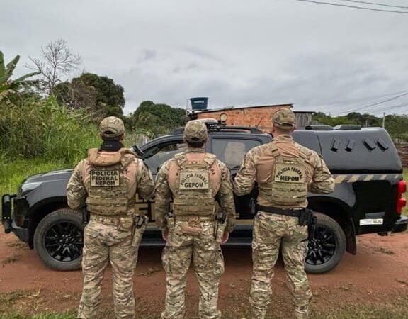 PF cumpre mandados contra tráfico de drogas na região de fronteira em Mato Grosso