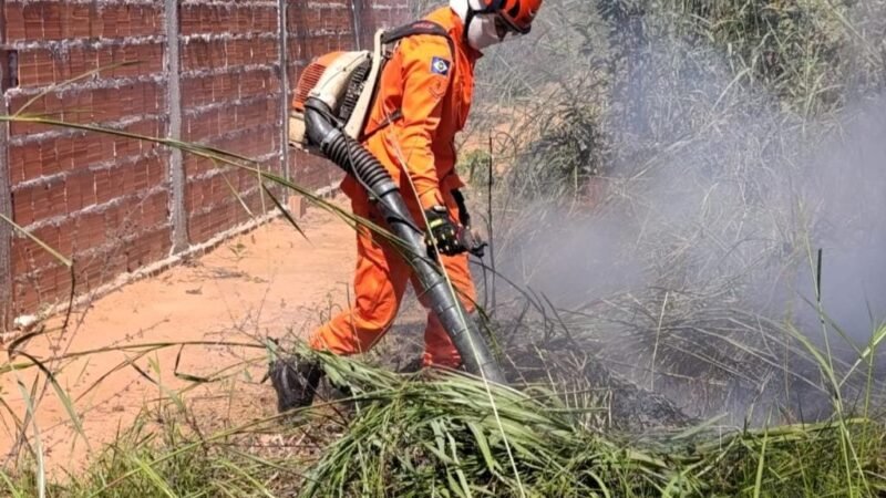 CB alerta para condições climáticas e reforça prevenção contra incêndios em vegetação