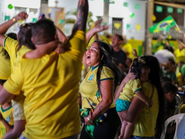Comunidade dá show de integração e transforma rua do CPA 1