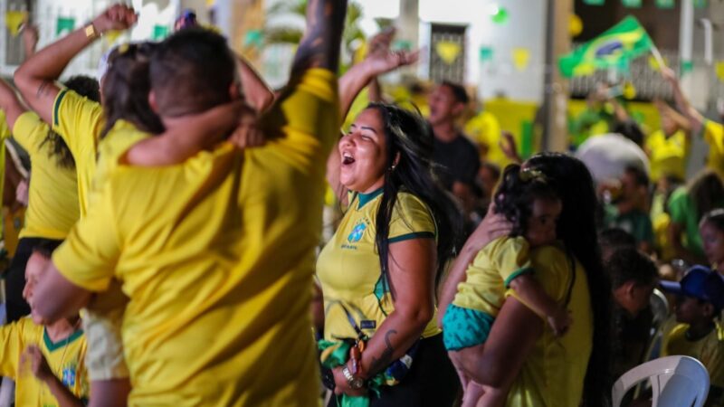 Comunidade dá show de integração e transforma rua do CPA 1