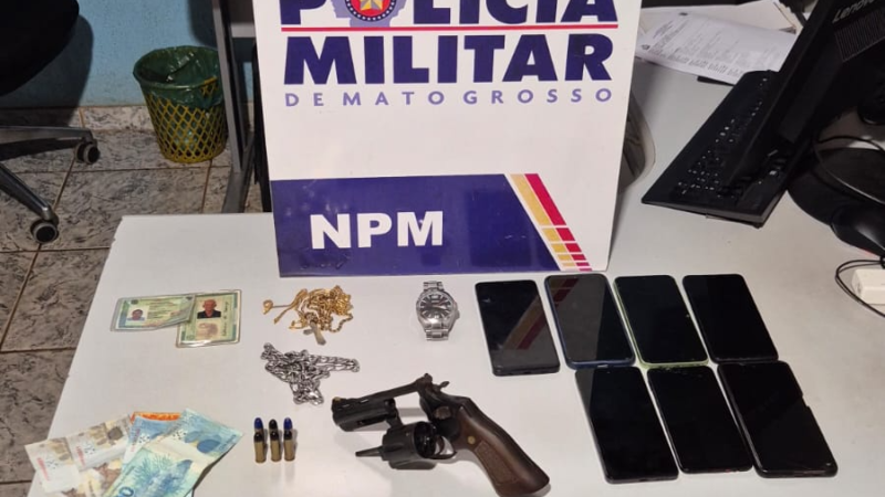 Oito integrantes de facção são presos por extorquir donos de restaurantes em Mato Grosso