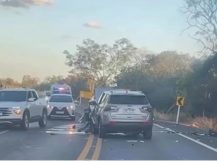 Colisão entre Jeep e Voyage deixa três mortos na rodovia MT-010 em Rosário Oeste