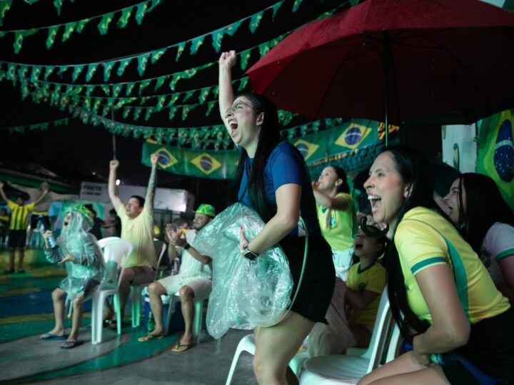 Telões da Prefeitura mobilizam torcedores e levam festa a diferentes regiões de Cuiabá