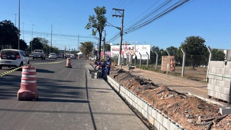 Recuperação de asfalto entra na reta final e obras avançam para meio-fio, calçada e sinalização