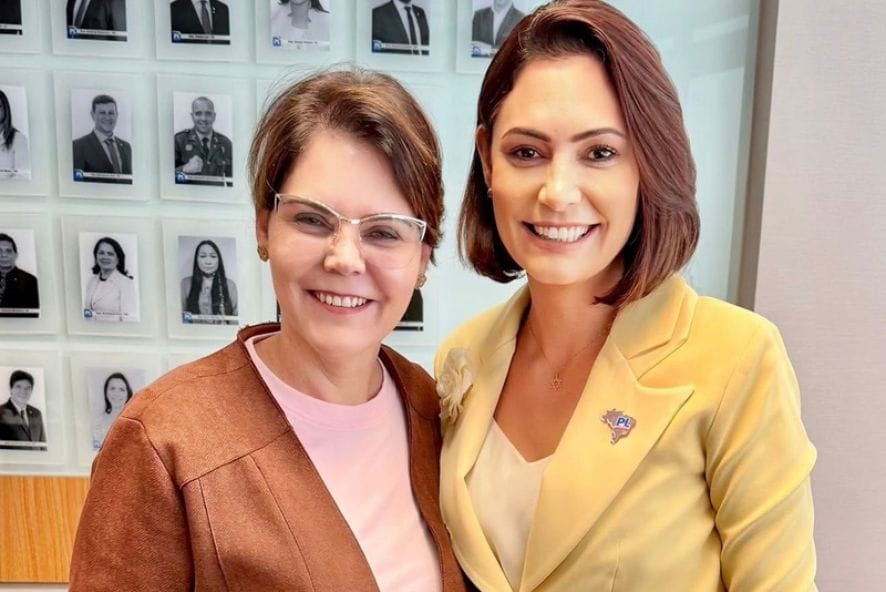 Michelle Bolsonaro repudia ameaças de morte contra Coronel Fernanda e cobra rigor nas investigações