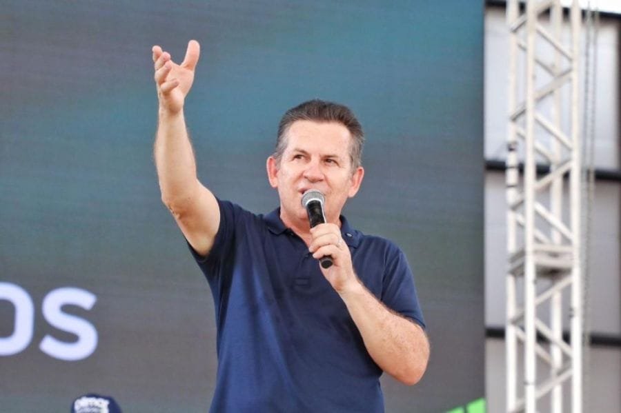 Mauro Mendes inicia pré-campanha   defendendo mudanças nas leis e críticas ao STF