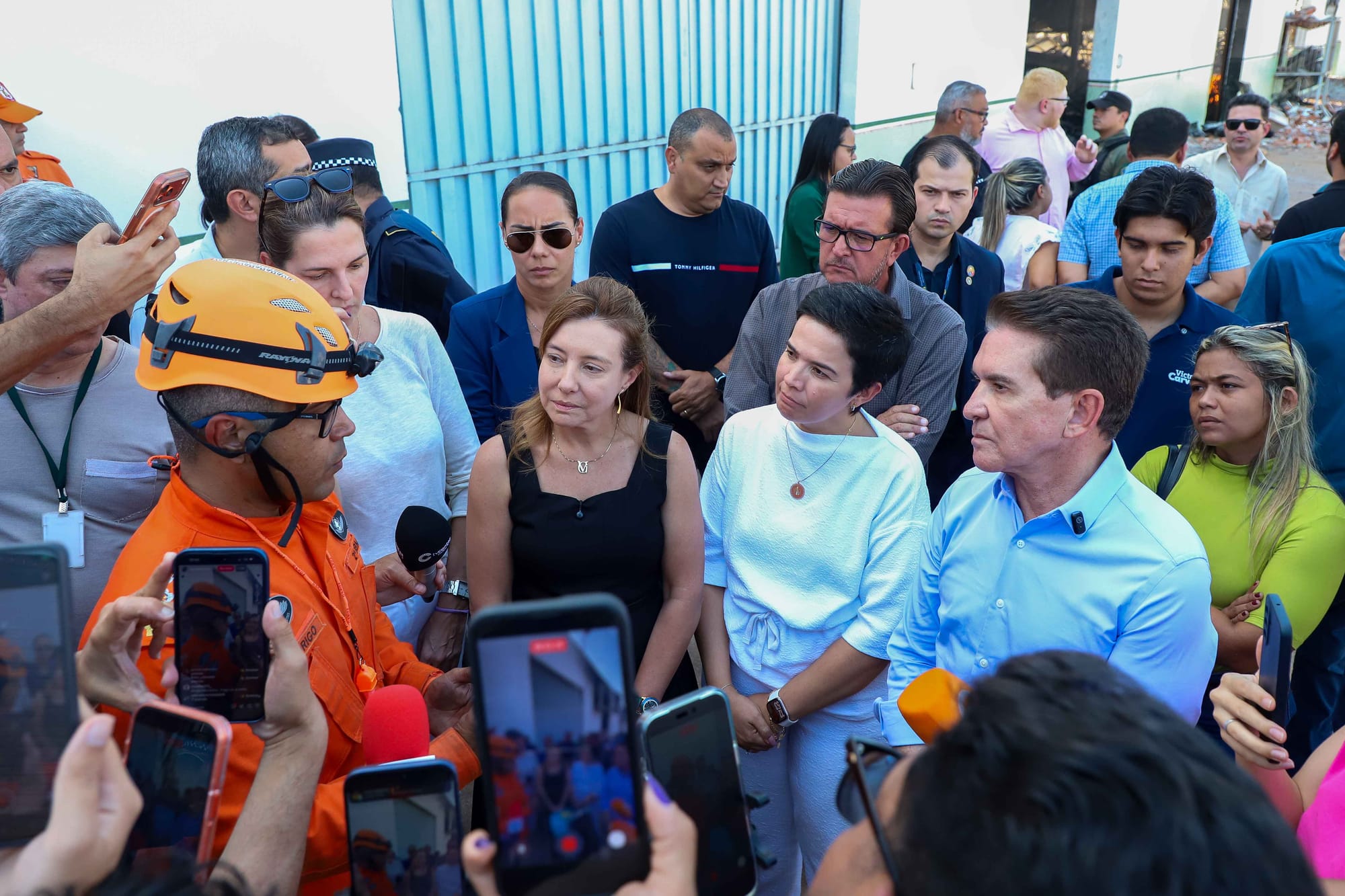 Presidente do TCE vê incêndio como “catástrofe” e cobra apuração rigorosa sobre as causas