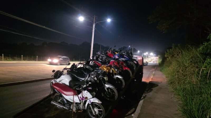 Guarda Municipal recolhe 13 motocicletas em Operação Descarga Livre em VG