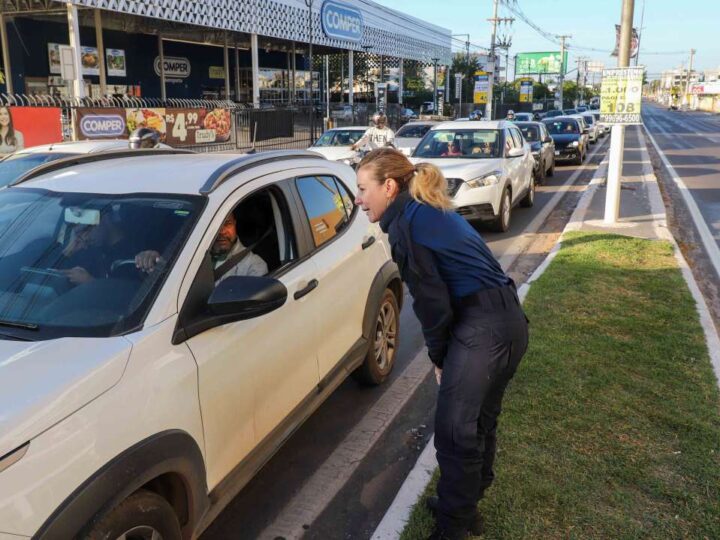 Operação tem novos horários para melhorar a fluidez do trânsito em Várzea Grande