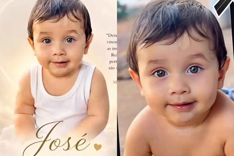 Mãe lamenta morte de bebê de 1 ano que caiu em balde com água em Várzea Grande; vídeo